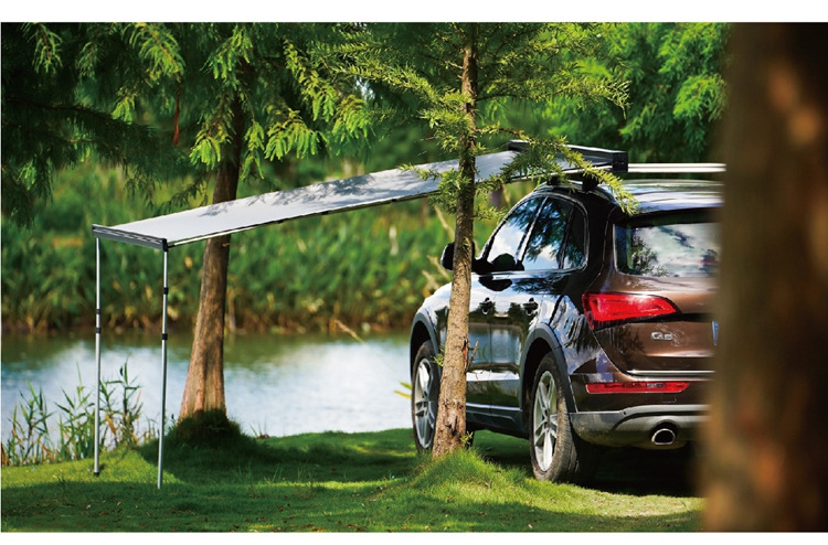 Yescamp waterproof car camp suv vehicle side awning 4x4 roof top tent outdoor camping for sale