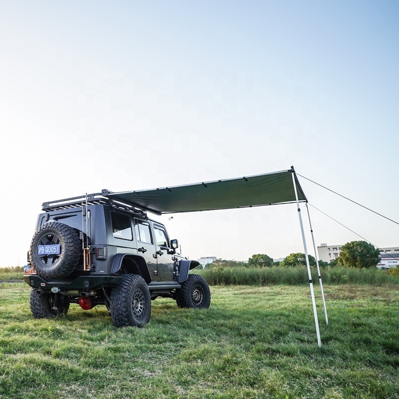 Waterproof Retractable Outdoor Pull-Out  Overland Car Awning Roof Rack Awning for Camping