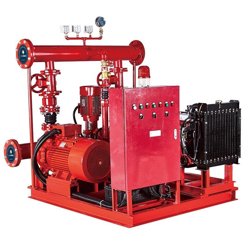 NFPA 20 Fire Water Pump For Irrigation Diesel Engine Fire Pump And Jockey Pump Factory