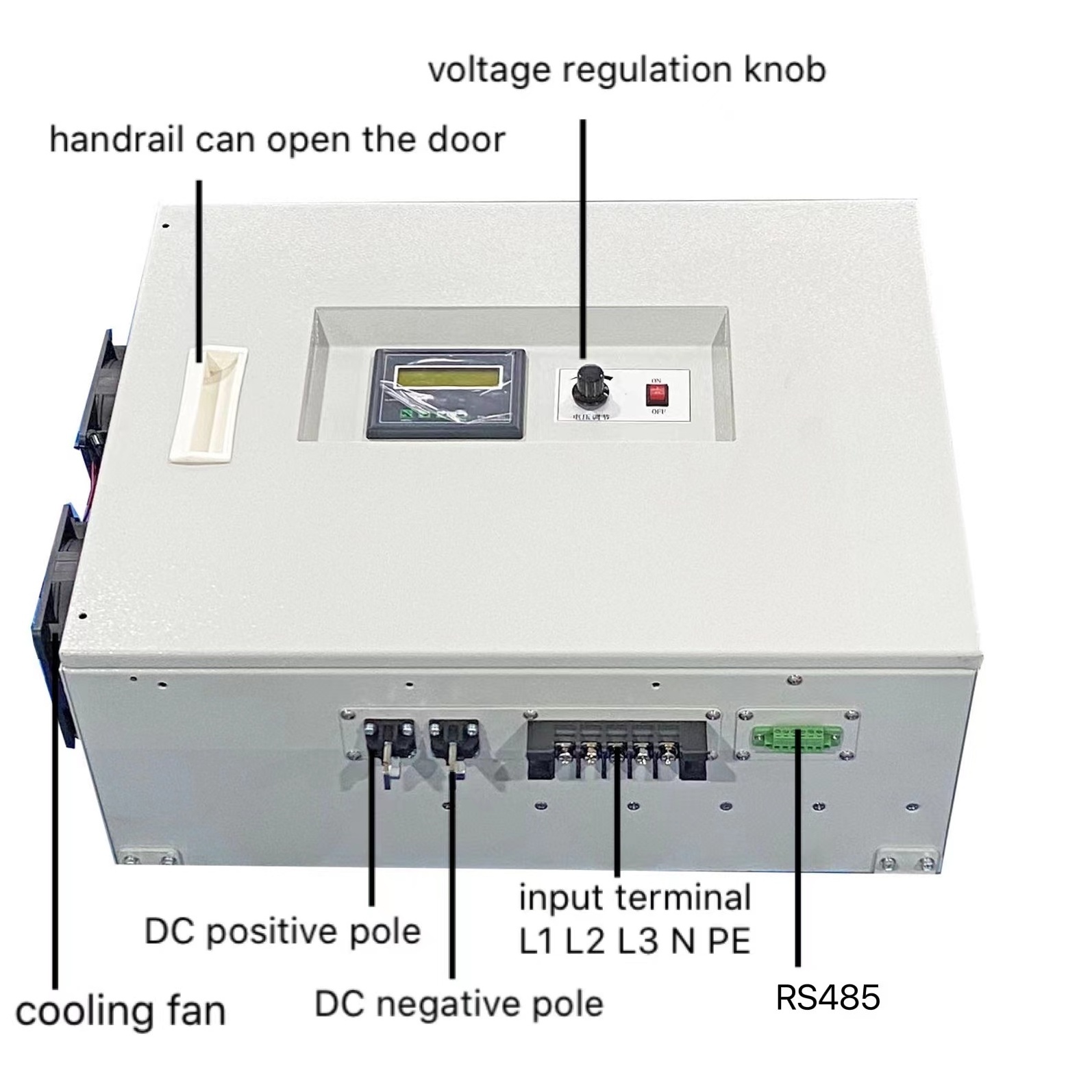 electroplating rectifier 12V 600 amp power supply