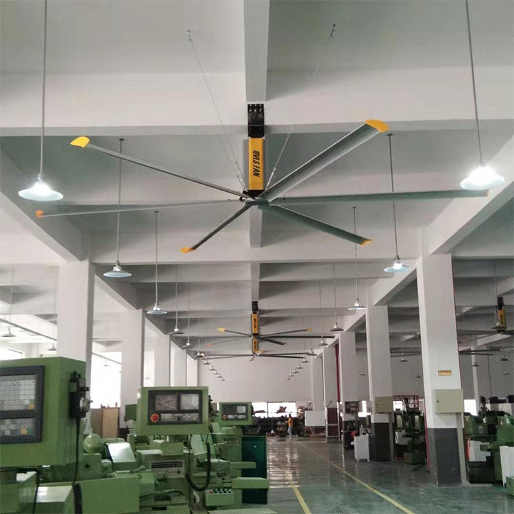 12T 1.5KW big ass fan hvls fan giant ceiling fan price