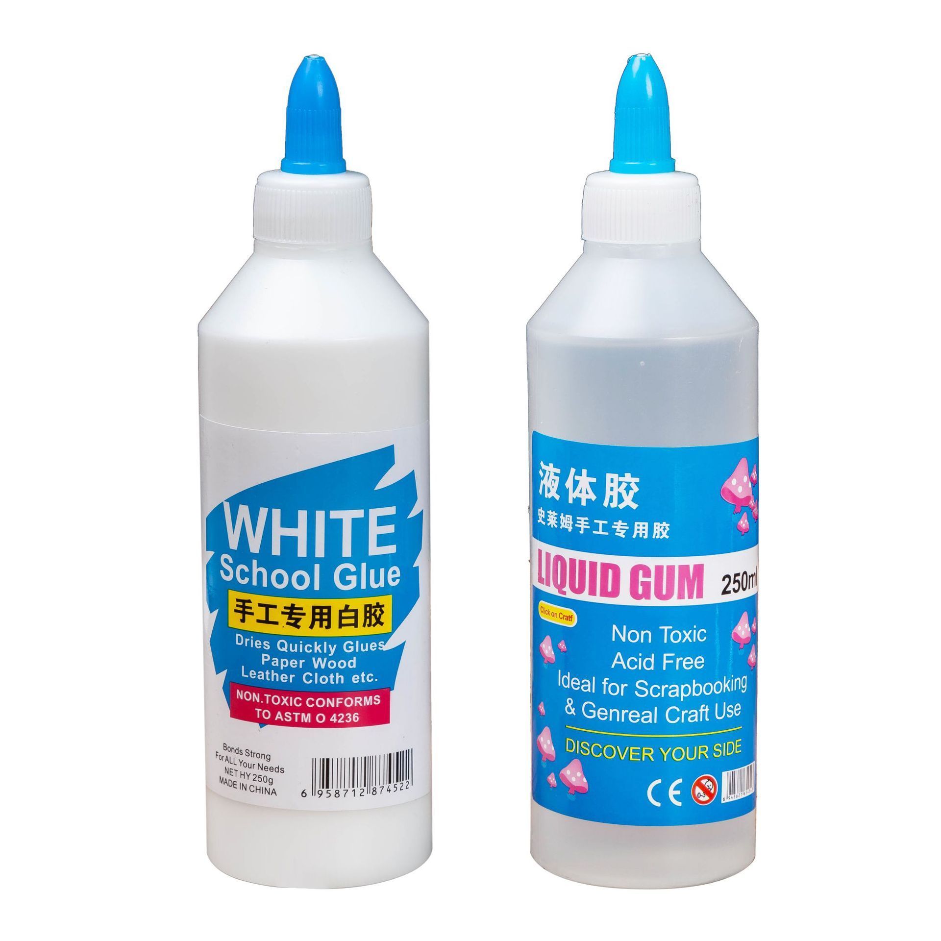 Slyme 250 ml student handmade special glue office white latex children DIY carpenter white pva glue