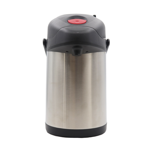 3L SS vacuum coffee airpot Available Coffee Airpot 2.5L 3.0L Stainless Steel Insulated Flask Thermal Coffee Carafe With Pump