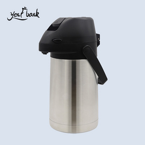 Portable  Double Wall Stainless Steel Insulated Airpot Coffee Dispenser