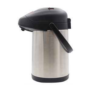 3L SS vacuum coffee airpot Available Coffee Airpot 2.5L 3.0L Stainless Steel Insulated Flask Thermal Coffee Carafe With Pump