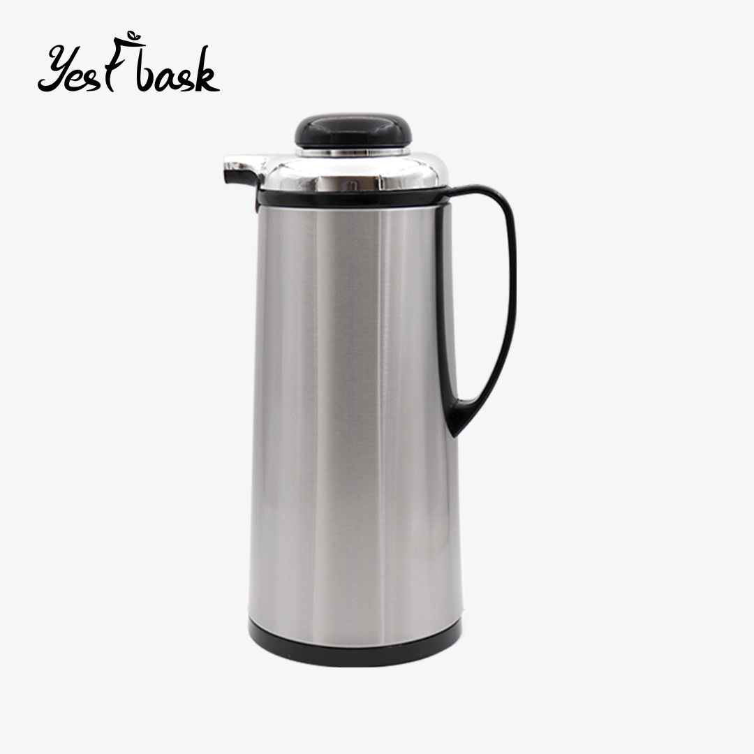 Four Capacity 1.0L 1.3L 1.6L 1.9L Vacuum Flask Coffee Heat Insulated Thermos Keeping Hot/Cold Long Hour