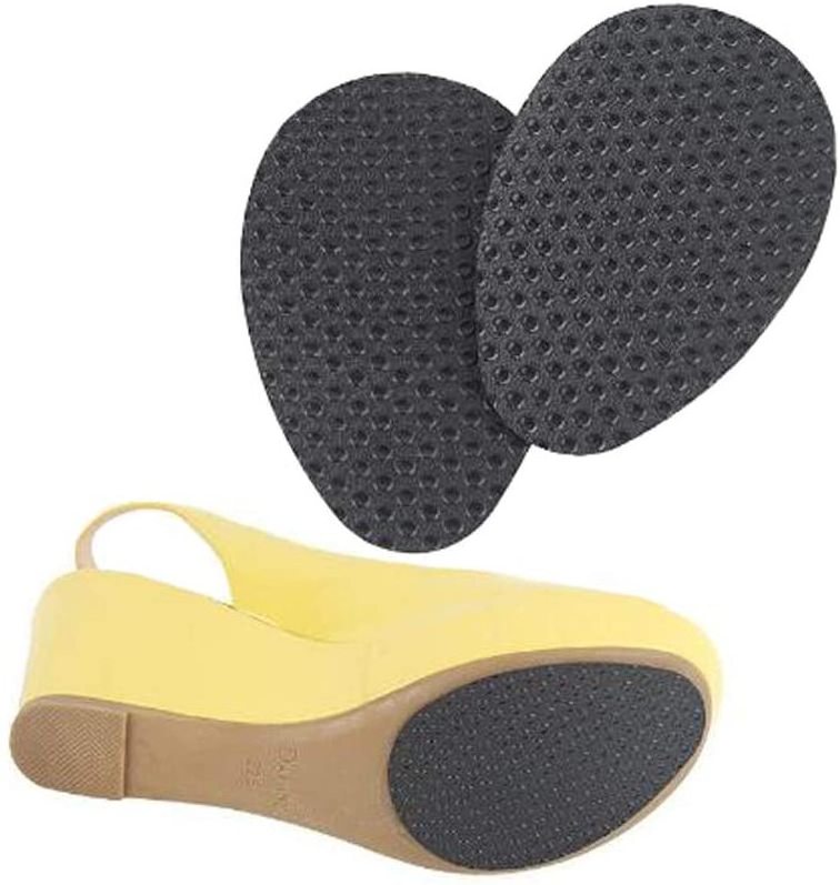 Women Rubber Anti-Slip Shoes Sole Grip self-adhesive shoe bottom Protector Pads Non-Slip Cushion Accessories