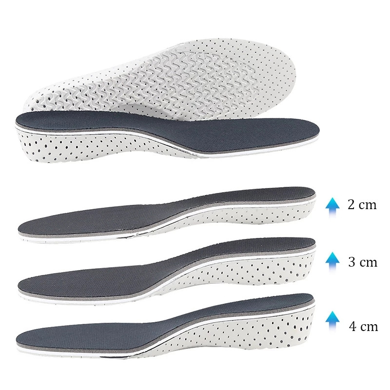 Height Increase Invisible Insole for Men Women Get Taller Heighten Increased Insoles for Shoes Inserts Foot Pads Cushion