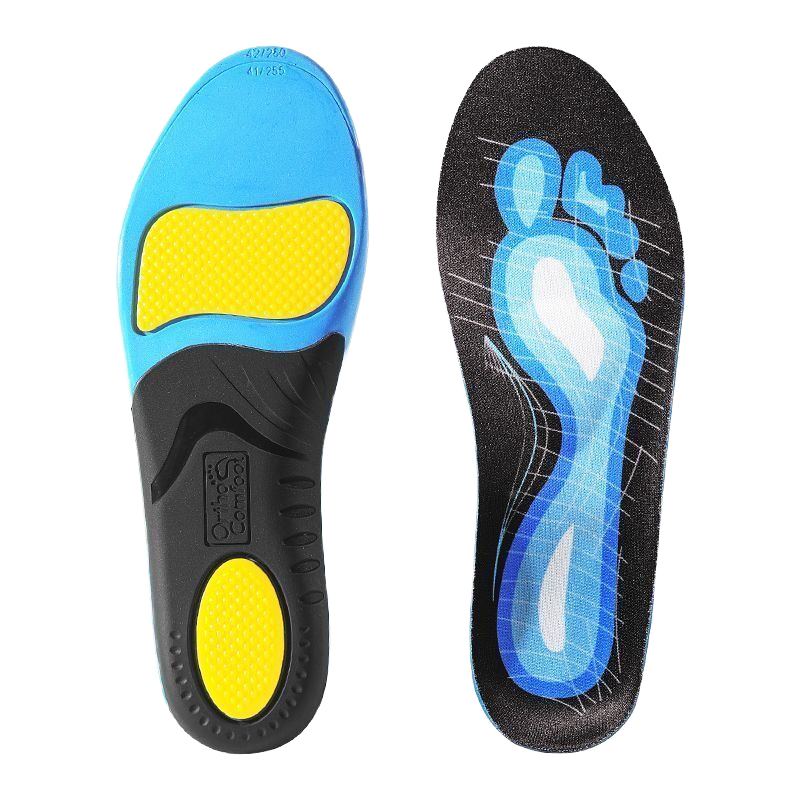 Flat foot orthotic insoles Shoe pad plantar fasciitis orthopedic insole for shoe