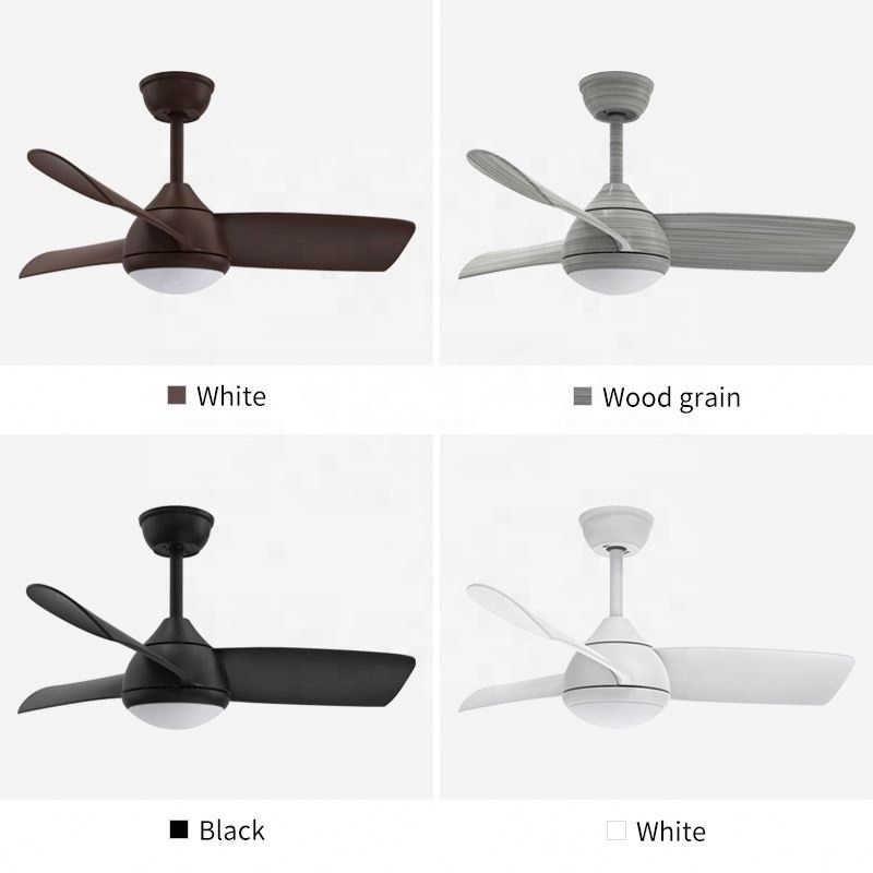 C015 DC 42 inch ceiling fan with light kit  with remote control 42 inch ceiling fan with light kit