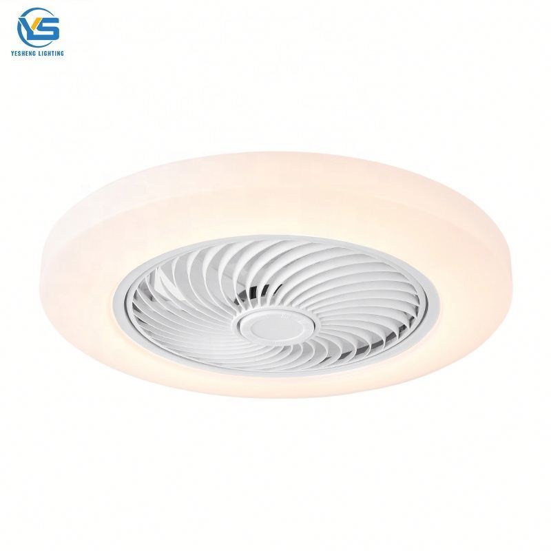 749B OEM 50cm 20inch led ceiling fan with light kits for bedroom living room decorative fan light