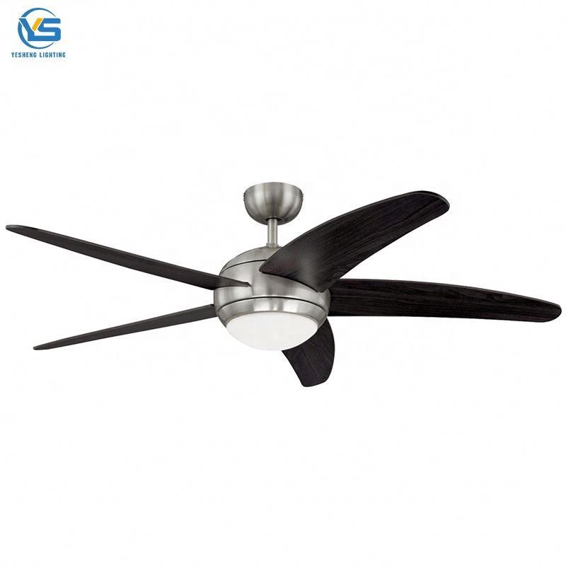 C085 52 inch ceiling fan with light kit  with remote control 5-blades MDF fan light