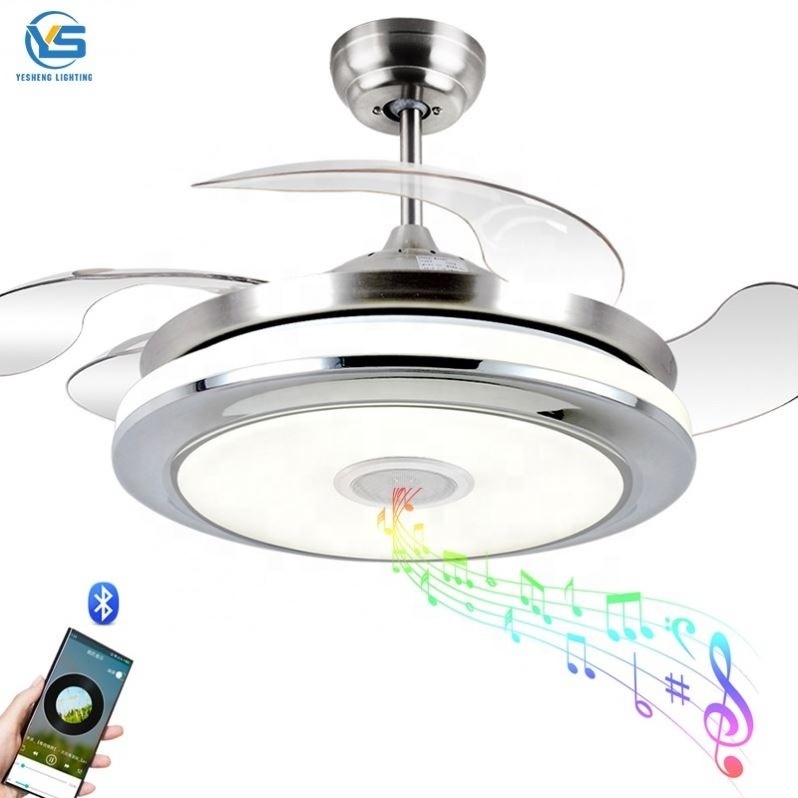 2005B ceiling light fan with Speaker 42inch with remote control ceiling light fan with Speaker