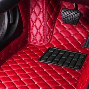 Newest Design Red Car Floor Mats Pretty Decorative Car carpet Car Floor Mats