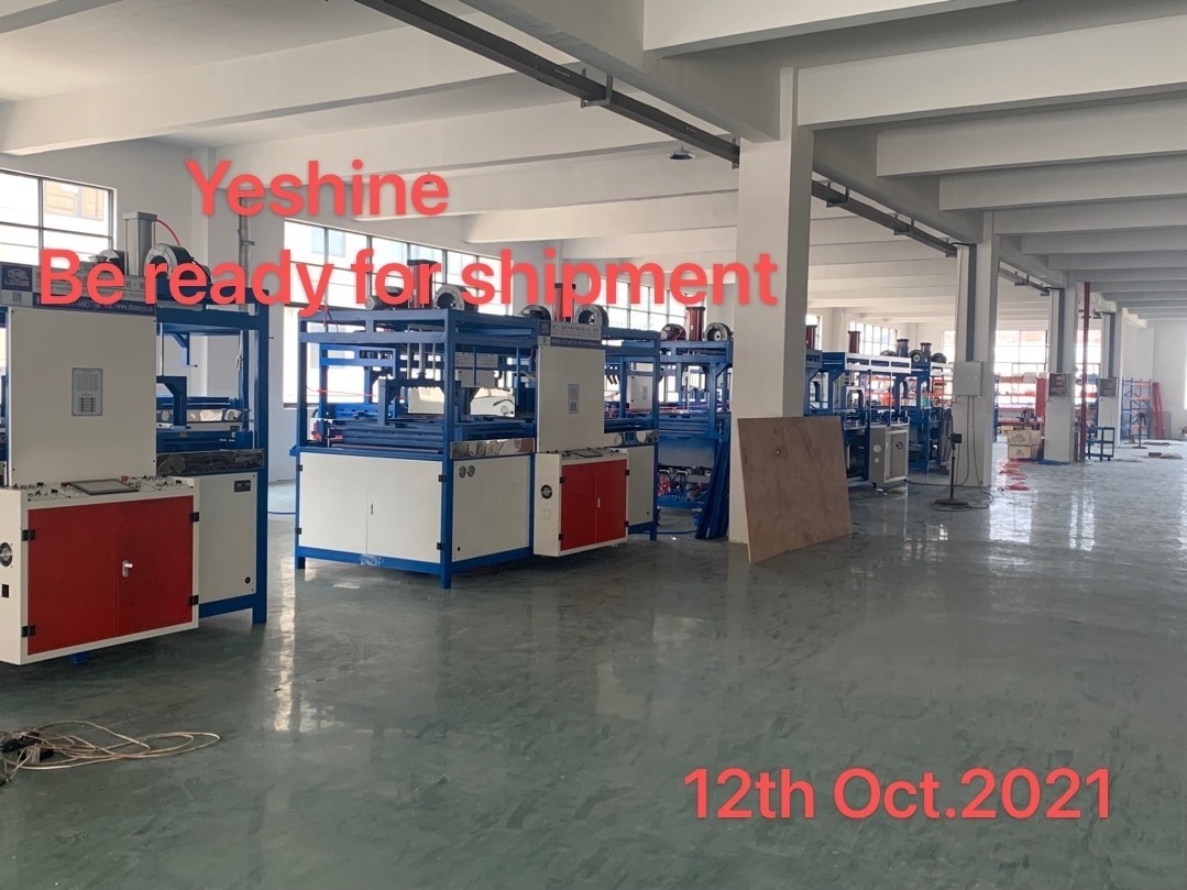 YESHINE luggage vacuum forming machine suitcase making machine for forming PC ABS Sheet