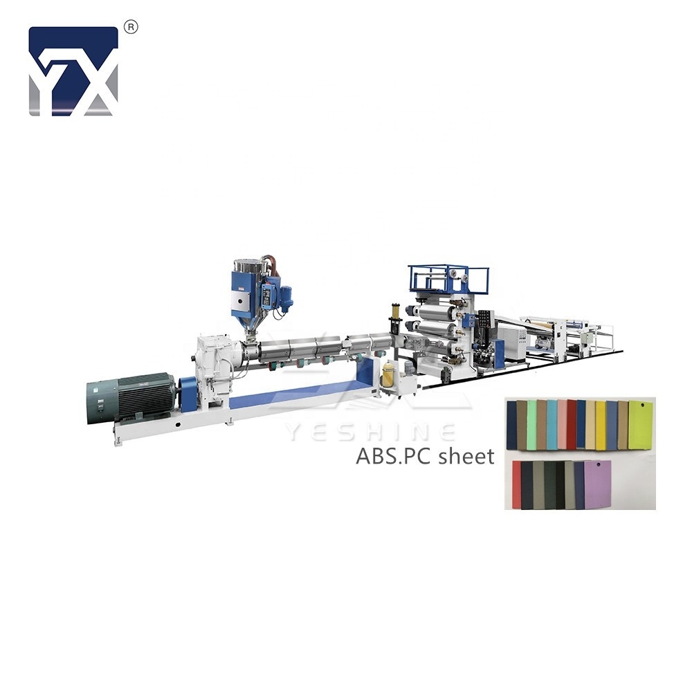 Yeshine luggage hard  PC ABS Sheet Making Machine