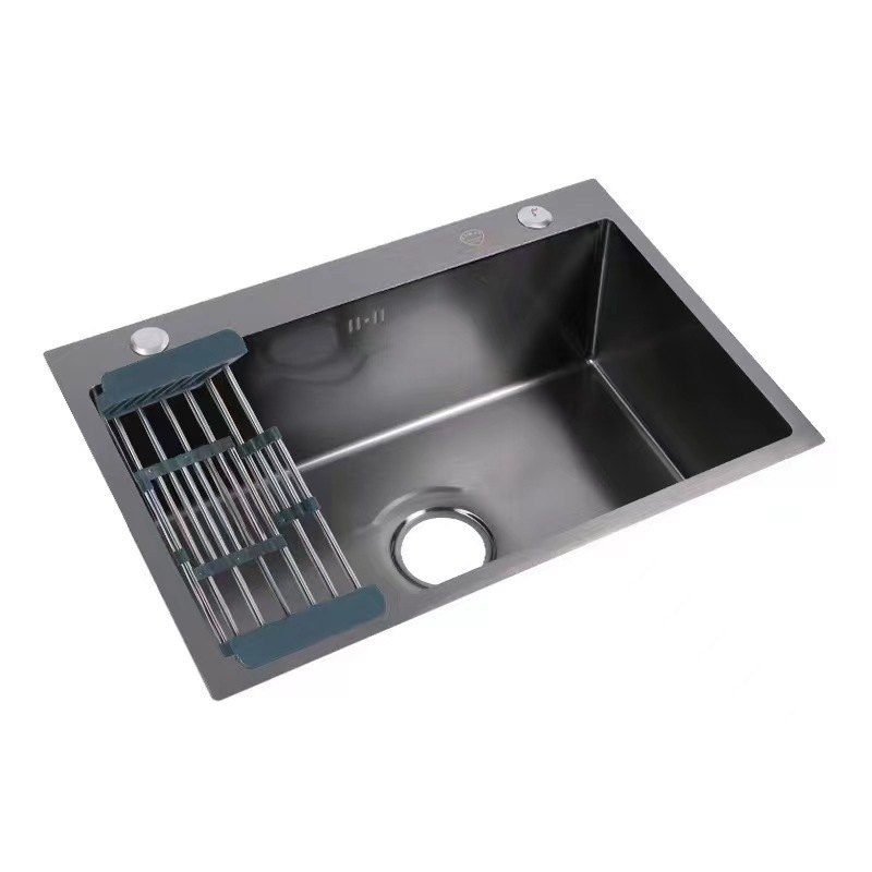 5040*22*2 custom stainless steel sink kitchen nano black and brush kitchen sink