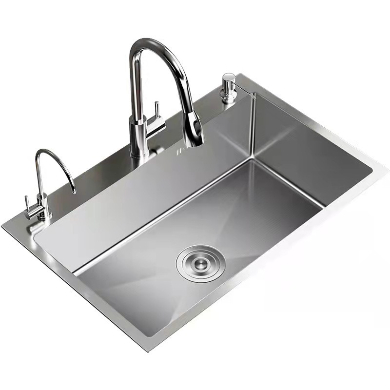 Moden New Design Quality Stainless Steel Sink Kitchen Handmade Kitchen Sink Single Bowl sink