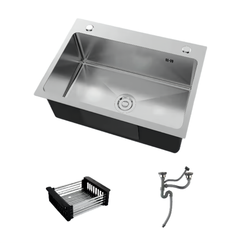 Moden New Design Quality Stainless Steel Sink Kitchen Handmade Kitchen Sink Single Bowl sink