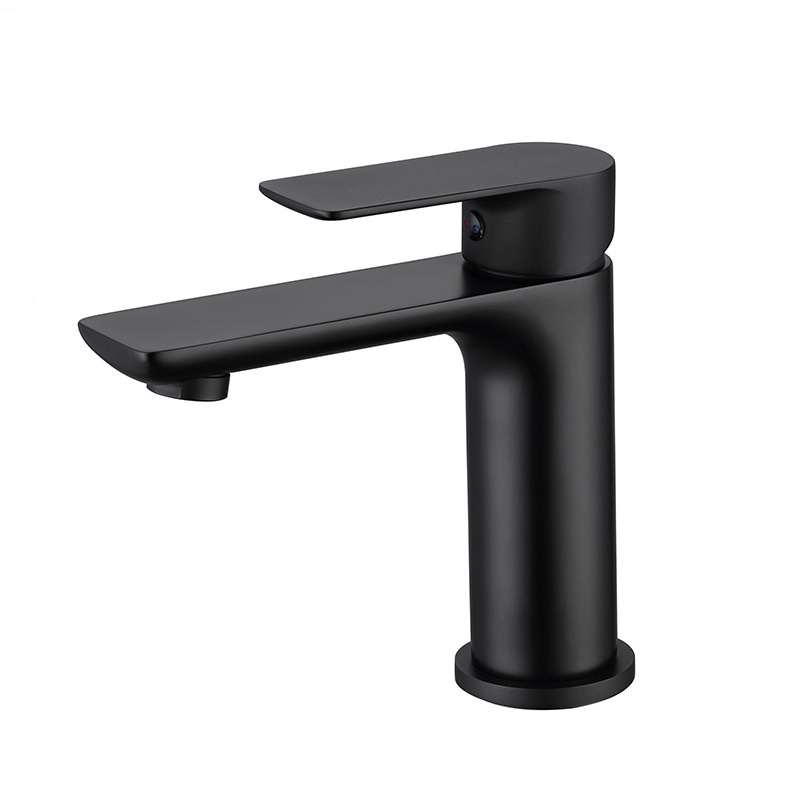 Modern Single Hole Tap bathroom sink zinc alloy Basin Faucets Hot and Cold Water Mixer Chrome Deck Mounted Basin Faucets Jefe Ware