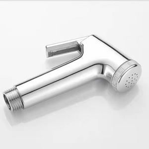 Economic Chrome Toilet Shattaf Bathroom Bidet Bath Douche Hand Sprayer ABS Set