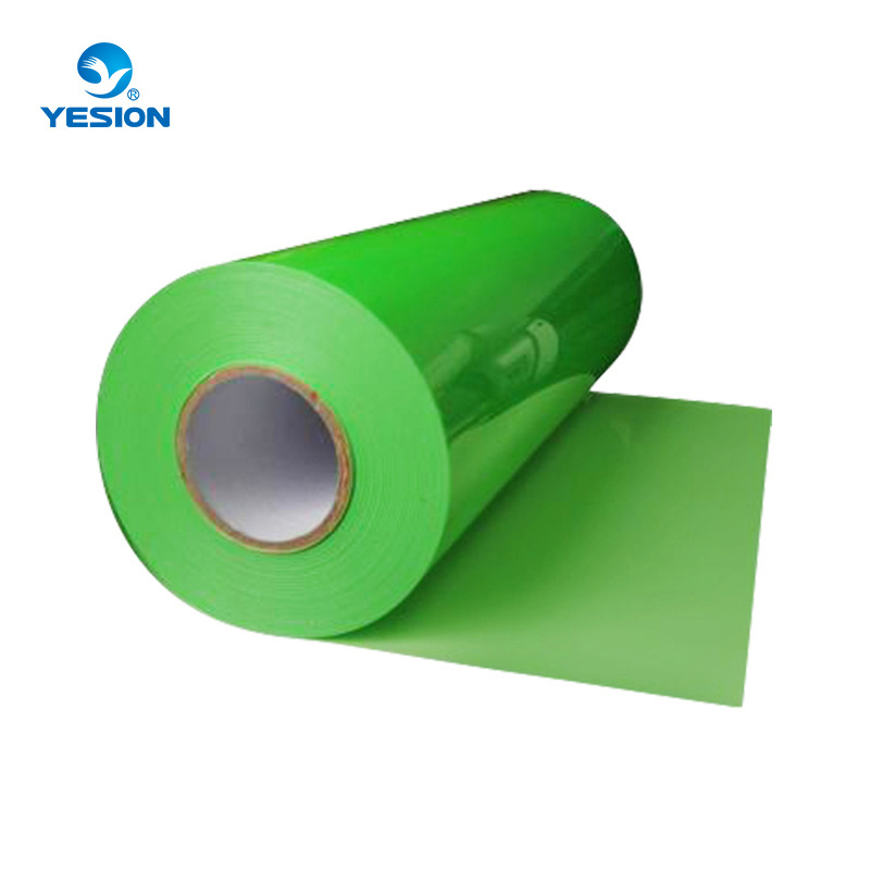 YESION Factory Wholesale rolls htv textile fabric pu pvc heat transfer vinyl for t shirts heat transfer vinyl for cotton tshirts