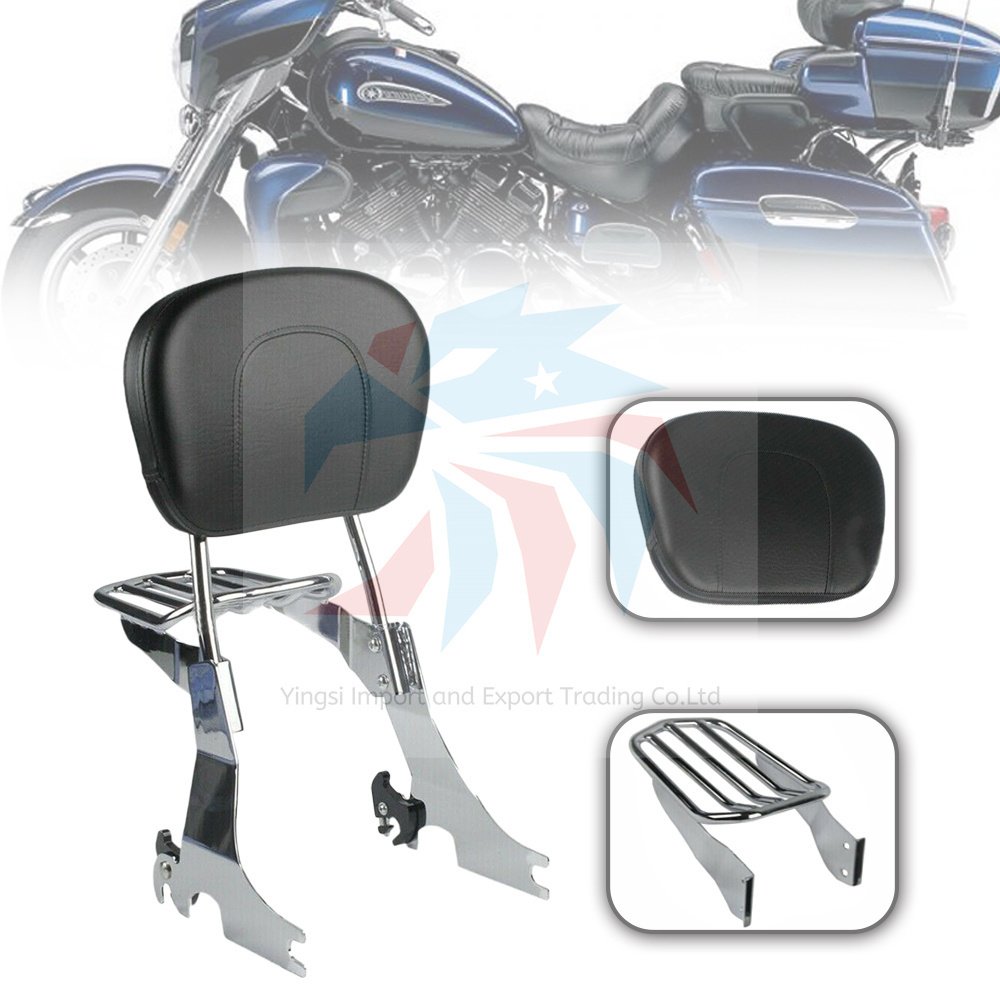 Backrest Sissy Bar Luggage Rack For Harley Sportster XL 883 1200 Custom 1994-03 For motorcycle parts