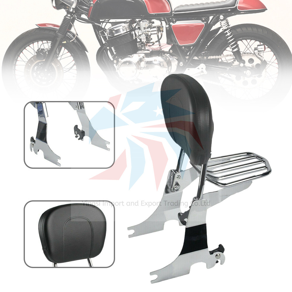 Backrest Sissy Bar Luggage Rack For Harley Sportster XL 883 1200 Custom 1994-03 For motorcycle parts