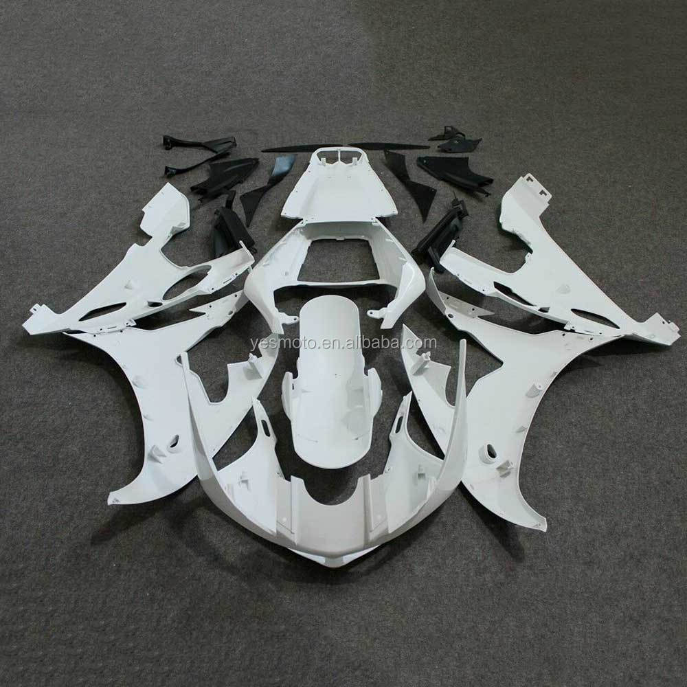 motorcycle body system full fairing set ABS Unpainted Fairing Kit  Bodywork  for Yamaha YZF R6 2003 2004 03-04 R6S 06-09 2007