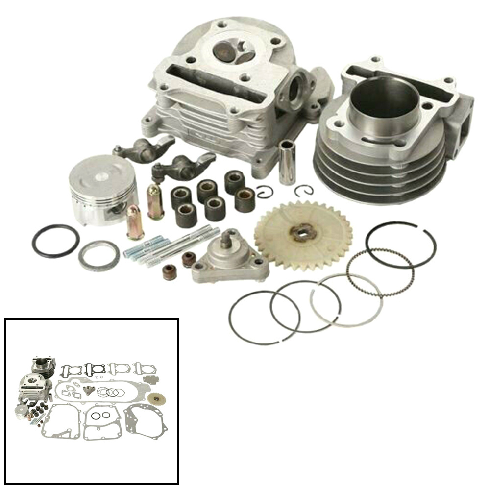 Best Sell 57mm Bore Cylinder Engine Rebuild Kit For GY6 150cc Chinese Scooter Engines