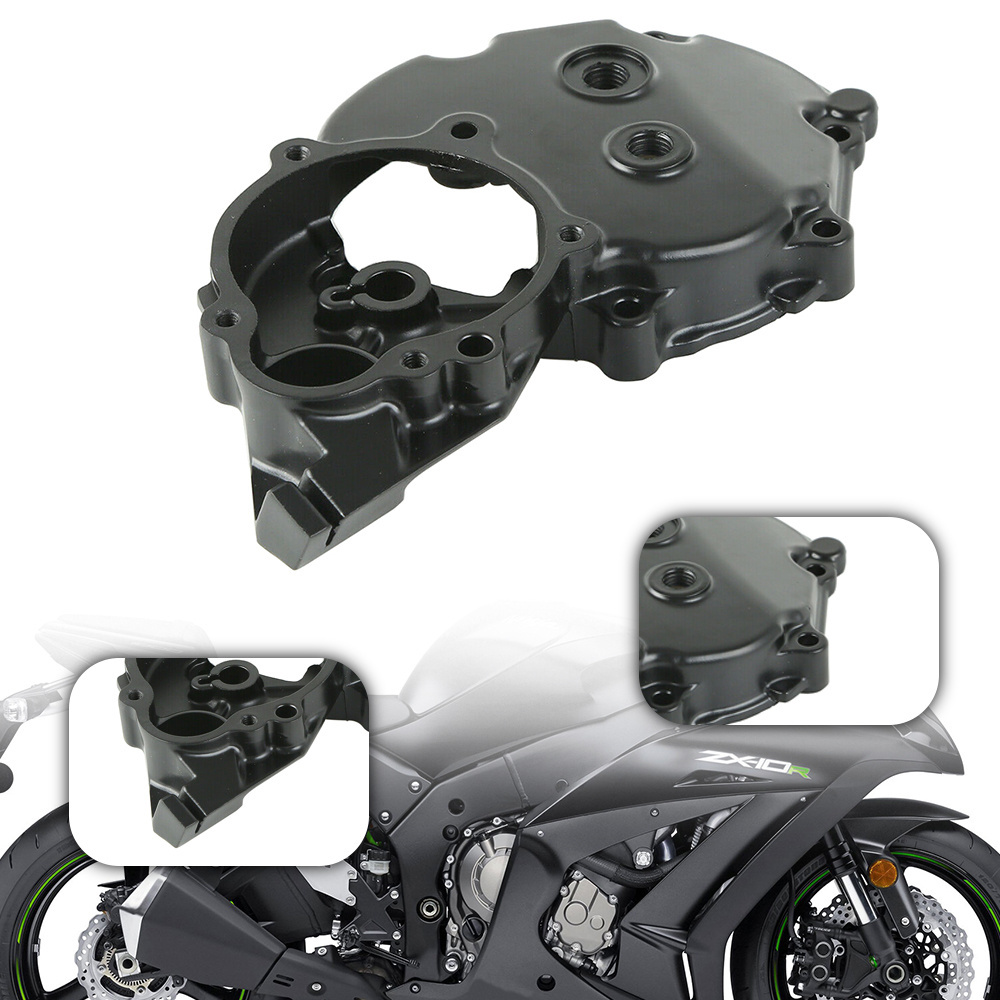 High Quality Motorcycle Engine Starter Crankcase Cover For Kawasaki Ninja ZX10R ZX-10R 08-10 09