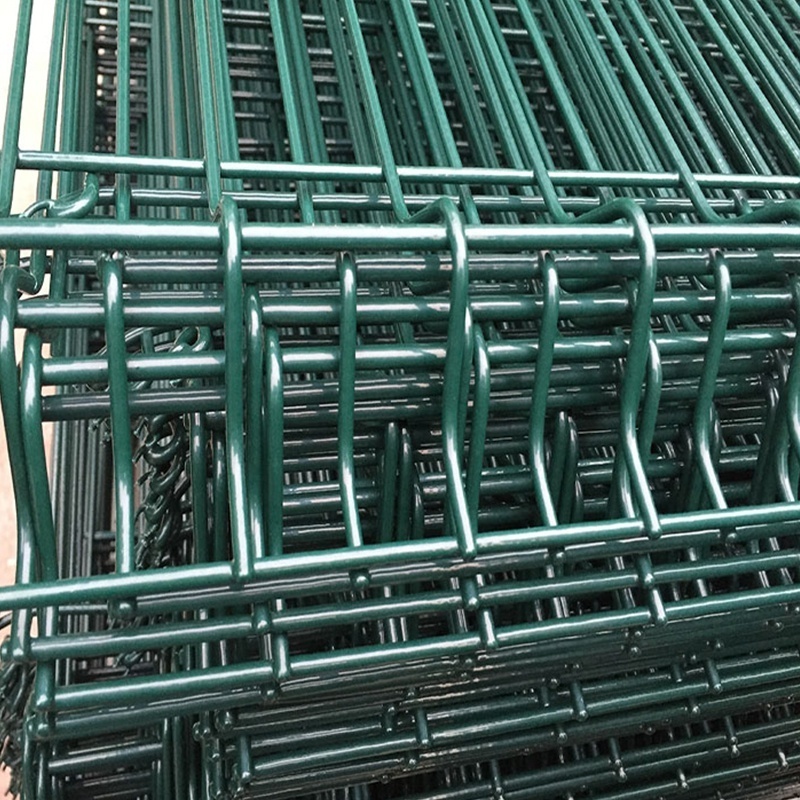 High Quality 6x6 concrete reinforcing 3d curvy pvc coated welded wire mesh panel fencing