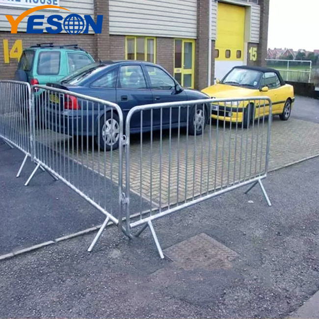 Manufacturer Cheap Temporary Concert Metal Steel Hot Dipped Galvanized Road Safety Barrier