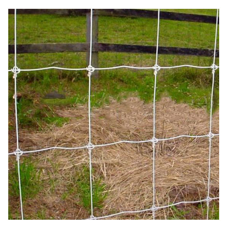 warp-around grassland fence weaving net zinc electric reed rtight lock mesh deer fence