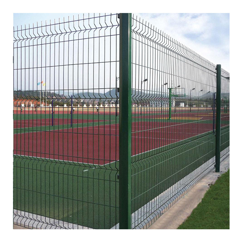 Custom Fancy Stainless Steel Safety Garden Made Iron Mesh Garden Welded 3D Fence Panels