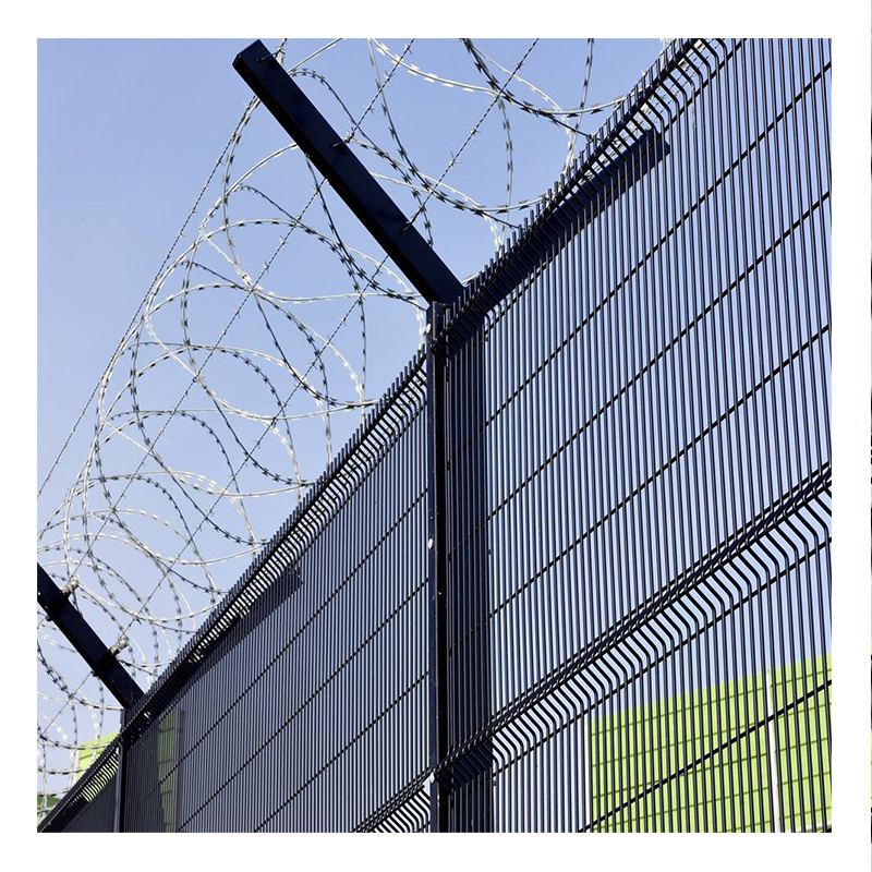 Clear Vu High Security Fence  Clearview Galvanized Panels 358 Fence Prison Clear View Anti Climb Fence