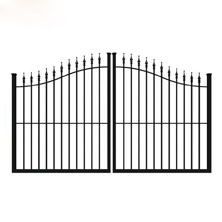 Homely Modern House High Quality Wrought Iron Gates Designs Front Door Security Gate And Fencing