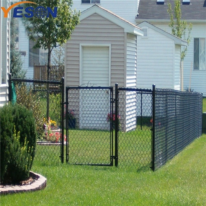 Lowes chain link fence double swing gate 5x5 4x10 used chain link fence gate panels