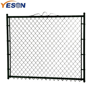 Lowes chain link fence double swing gate 5x5 4x10 used chain link fence gate panels