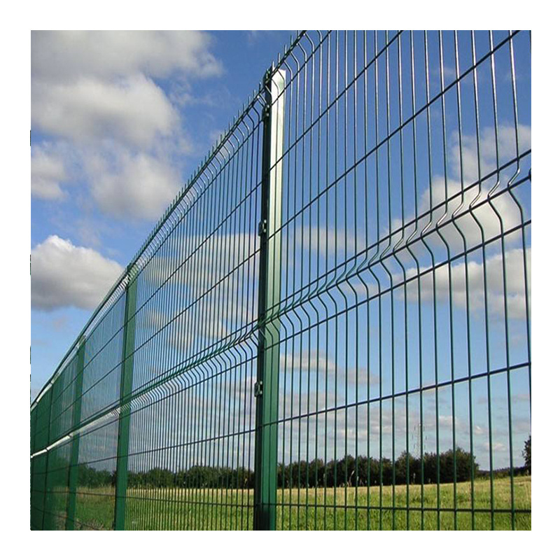 Custom Fancy Stainless Steel Safety Garden Made Iron Mesh Garden Welded 3D Fence Panels