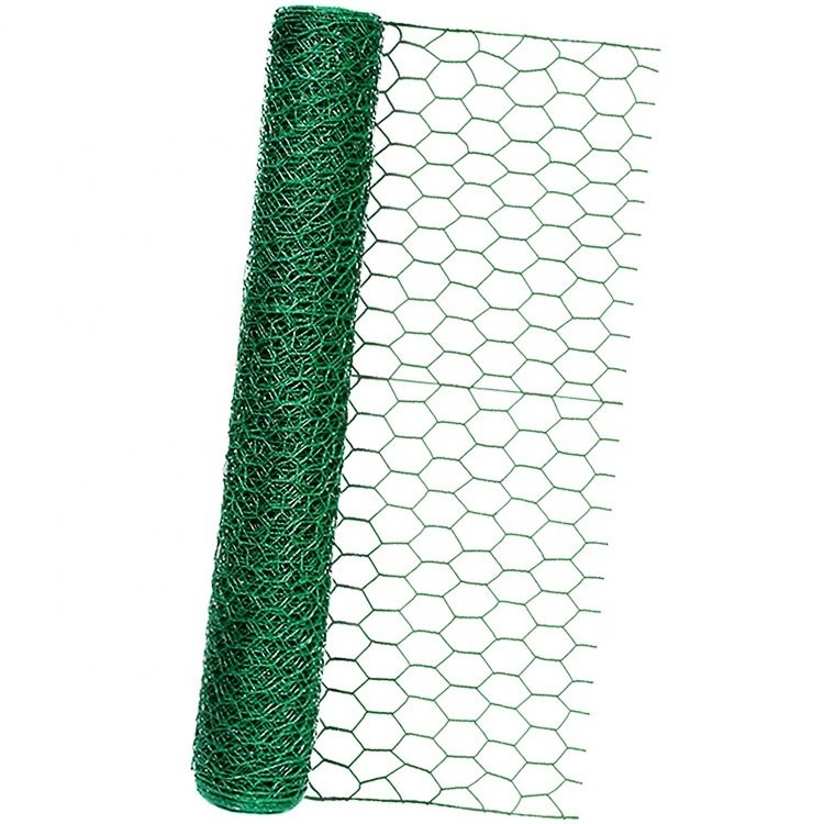 PVC coated poultry hex wire mesh netting direct factory