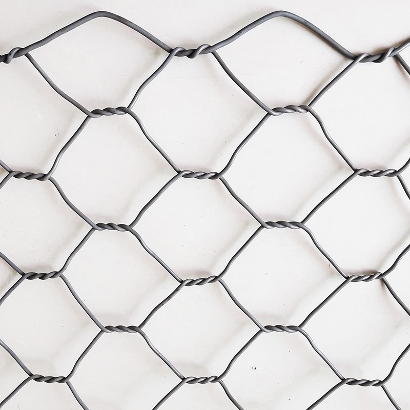 Gabion Reinforcing Galvanized Hexagonal Gabion Wire Mesh Durable Gabion Box