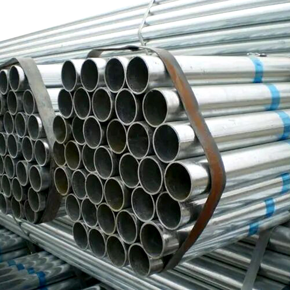 High quality  Round metal fencing tube post galvanized round fence post