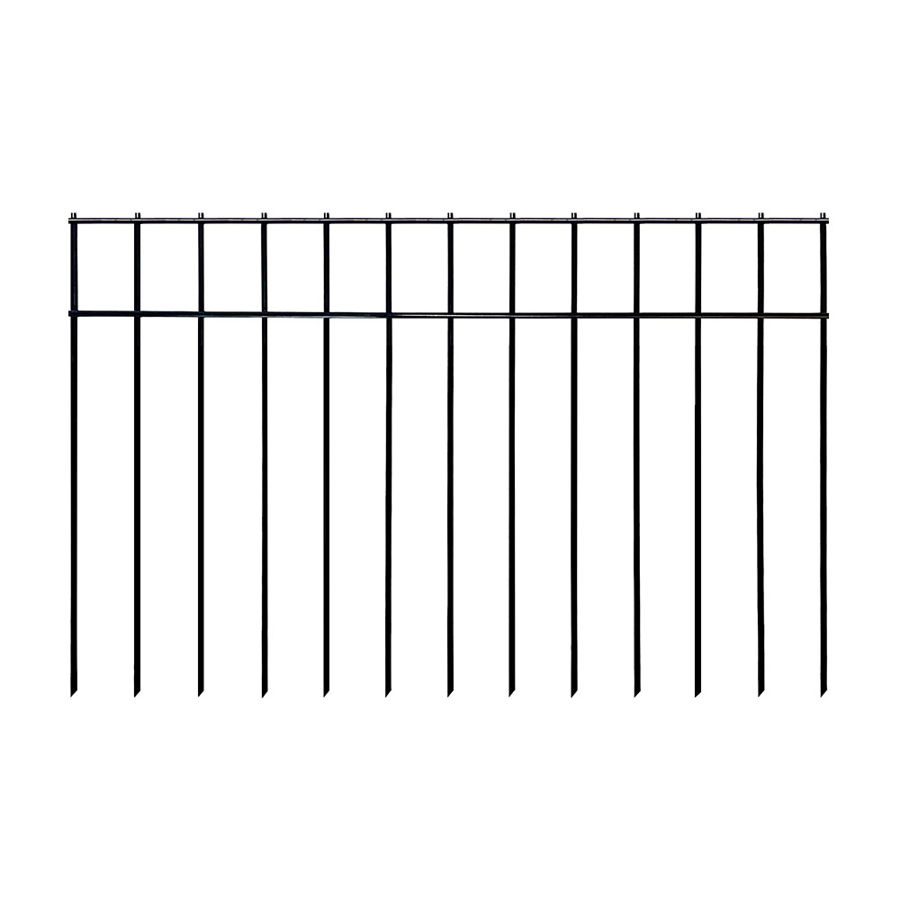 2 Inch Spike Spacing Dog Digging Fence Underground Decorative Garden Fence 4 Gauge  Small/Medium Animal Barrier Fence