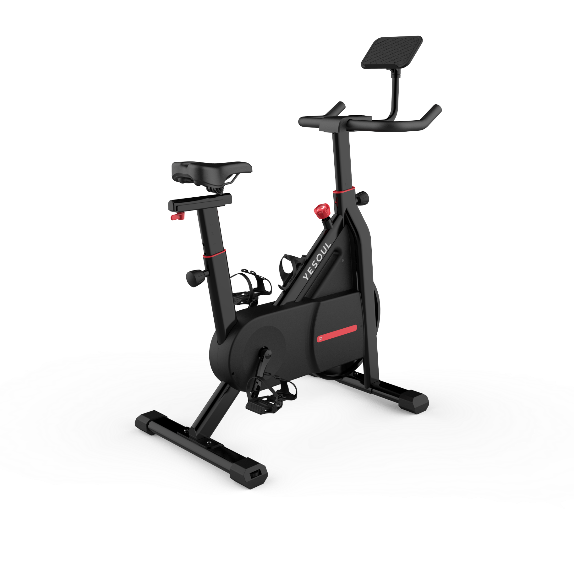 C1A Yesoul XiaomiOEM Factory Indoor Cycling Bike Brake Pad/Magnetic Stationary Bike - Cycle Bike with Tablet Mount