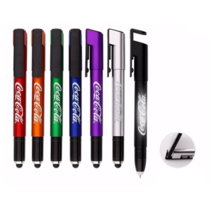 promotional branded laser engrave custom logo unicorn pen novelty led light gift pens