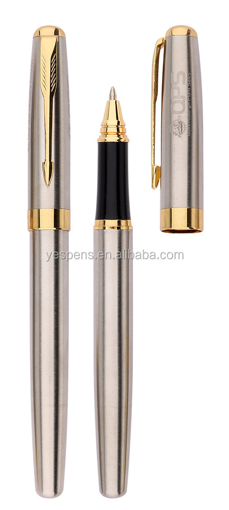 VIP gifts expensive metal roller ball pen custom pen set