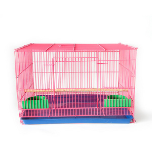 Hot Selling Cheap Durable Portable Mental Bird Cage Pet Cages for Dog Indoor/outdoor OEM Solid Plastic Parrot Size 1 Inch CN;FUJ