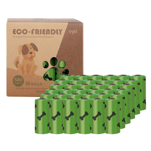 Wholesale Eco-Friendly Biodegradable EPI Material Pet Dog Waste Poop Bags Compostable Pet Poop Garbage Bag