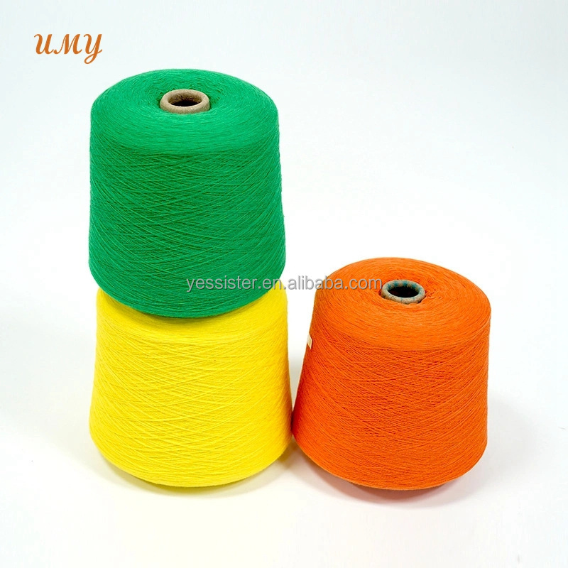 Wholesale 32/2S Raw White Cotton Yarn Crochet Manufacturers Free End Spinning 100% Pure Cotton Yarn